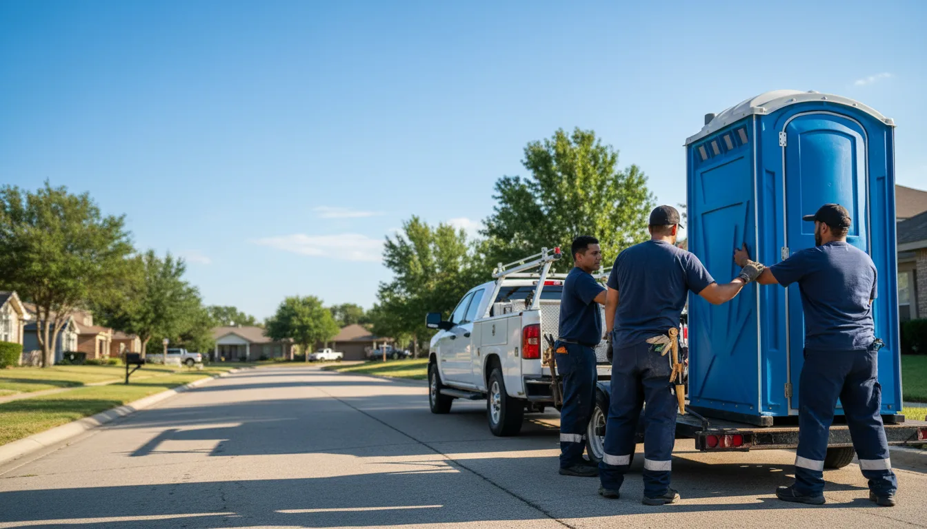 Portable Toilet Rental in White Pigeon, MI near me